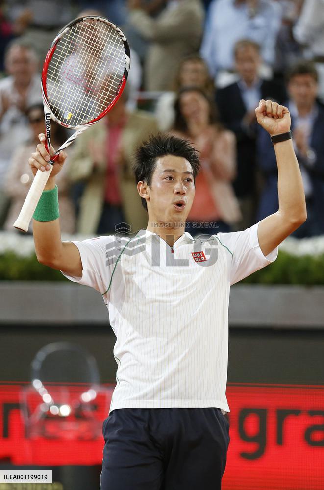 Nishikori to play Nadal in Madrid Open final