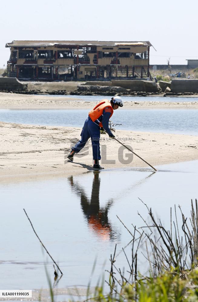 Search for missing underway in disaster-hit Namie, Fukushima