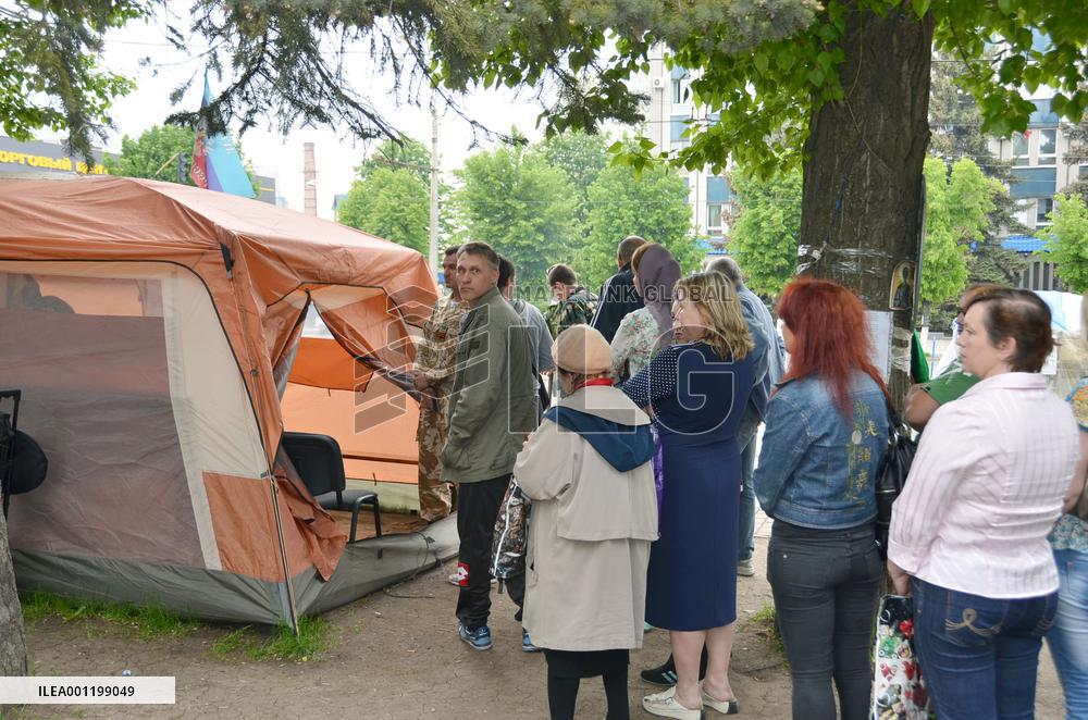 Independence vote in eastern Ukraine