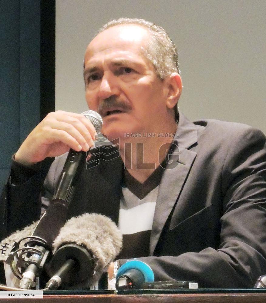 Brazil's sports minister meets press