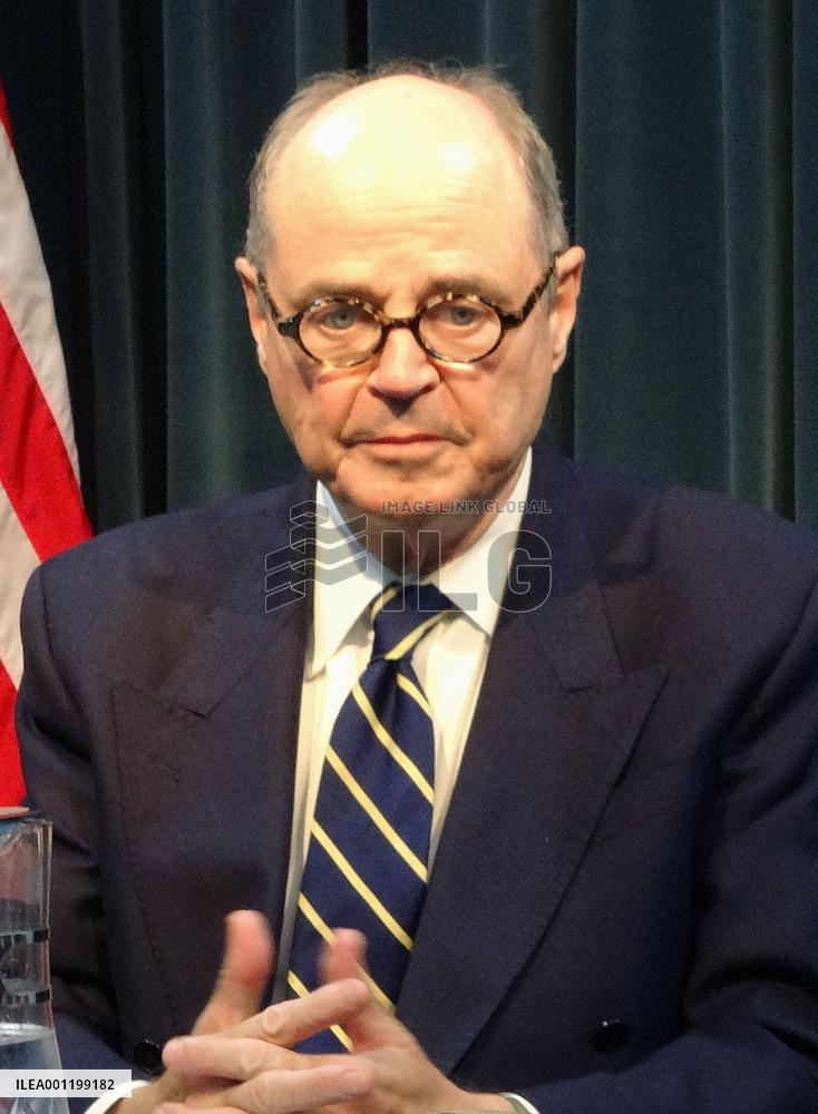 U.S. envoy for Afghanistan meets press in Tokyo