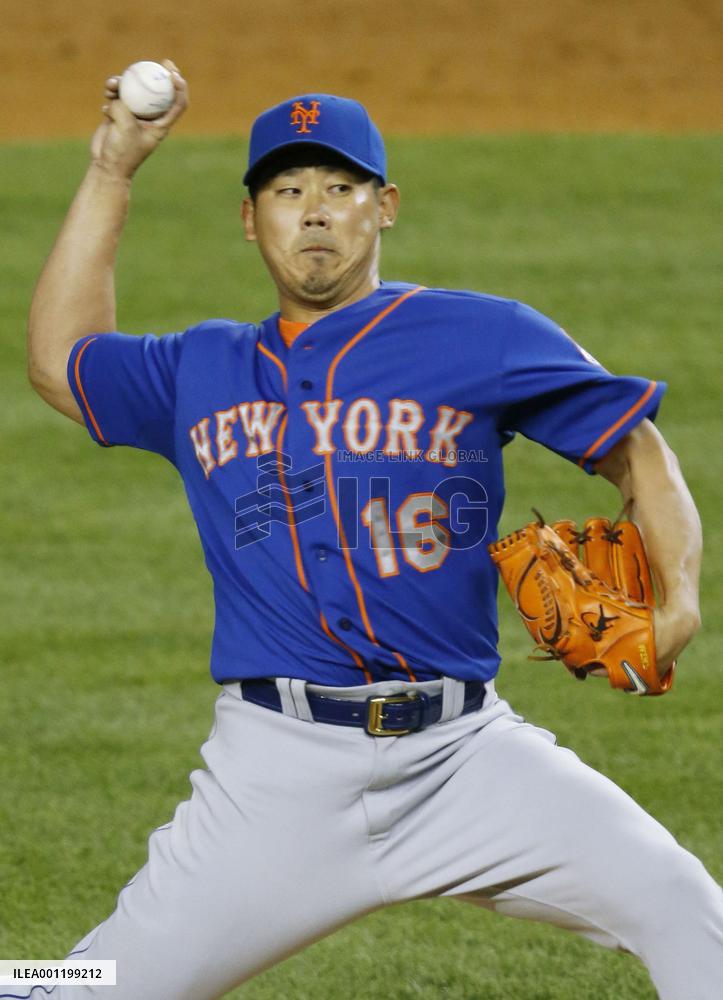 Mets' Matsuzaka pitches against Yankees