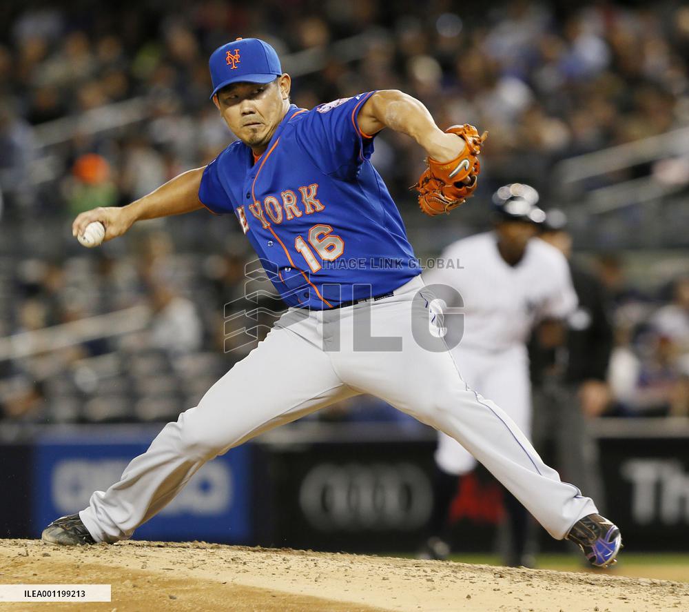 Mets' Matsuzaka pitches against Yankees