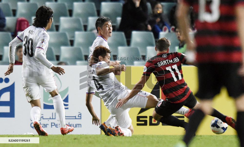 Hiroshima crash out of ACL race on away loss to W. Sydney