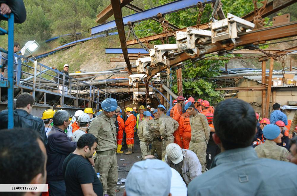 Turkey coal mine explosion