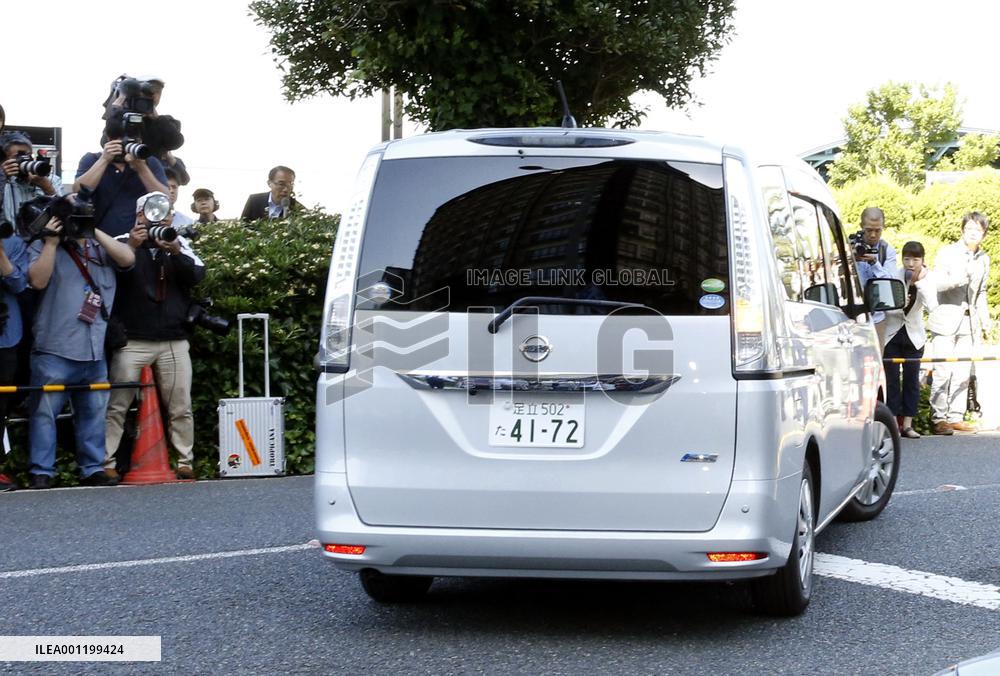 Aska being taken to prosecutors