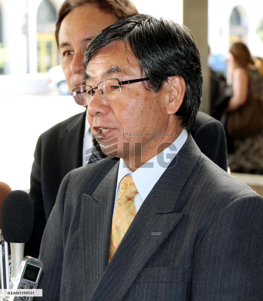 Nago mayor in Washington