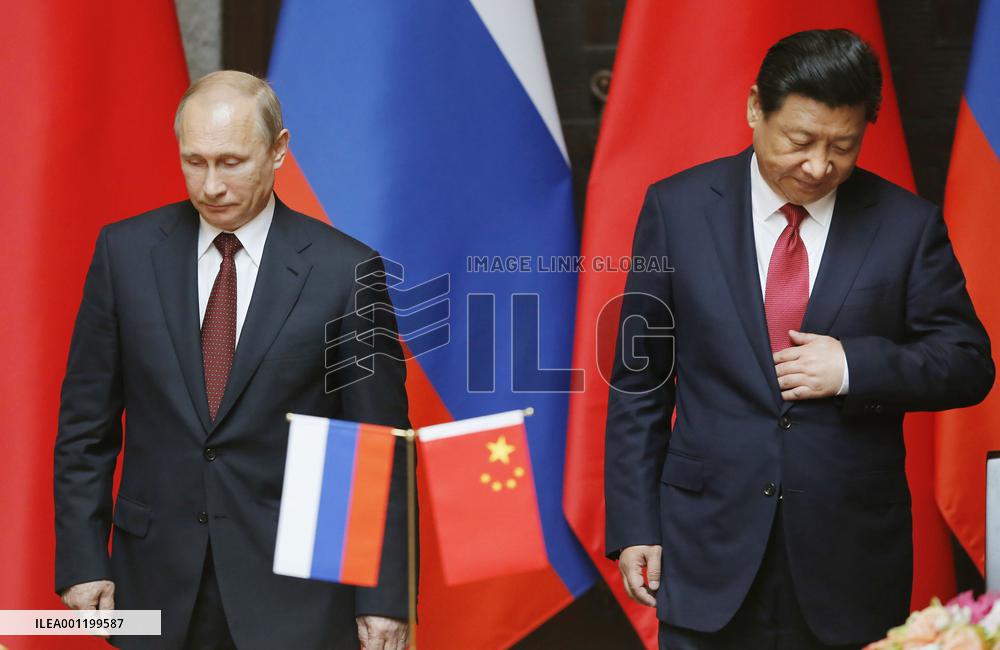 Putin in China