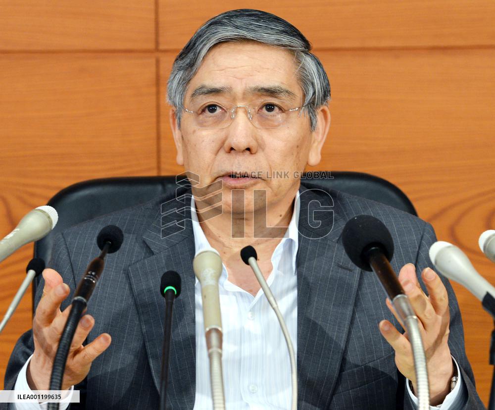 BOJ chief Kuroda