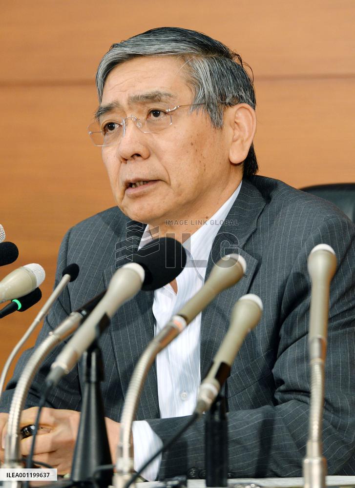 BOJ chief Kuroda