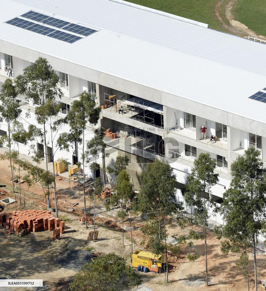 Construction gearing up at Japan's World Cup base camp