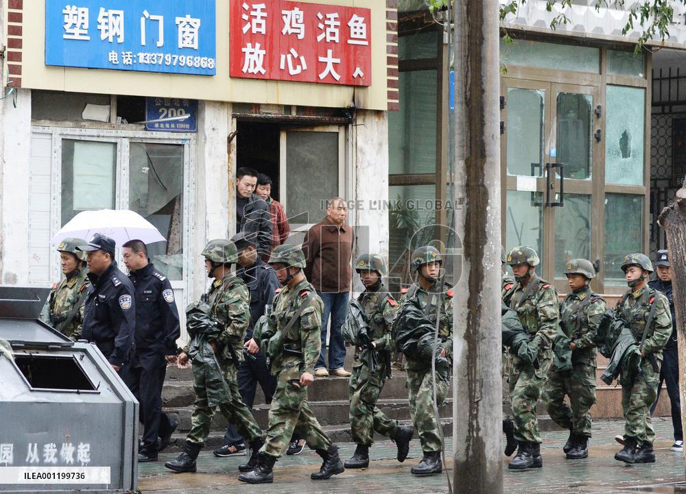 Blasts in China's Xinjiang region