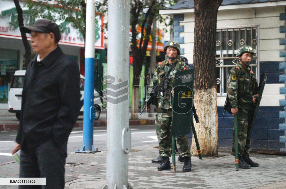 Urumqi day after blast