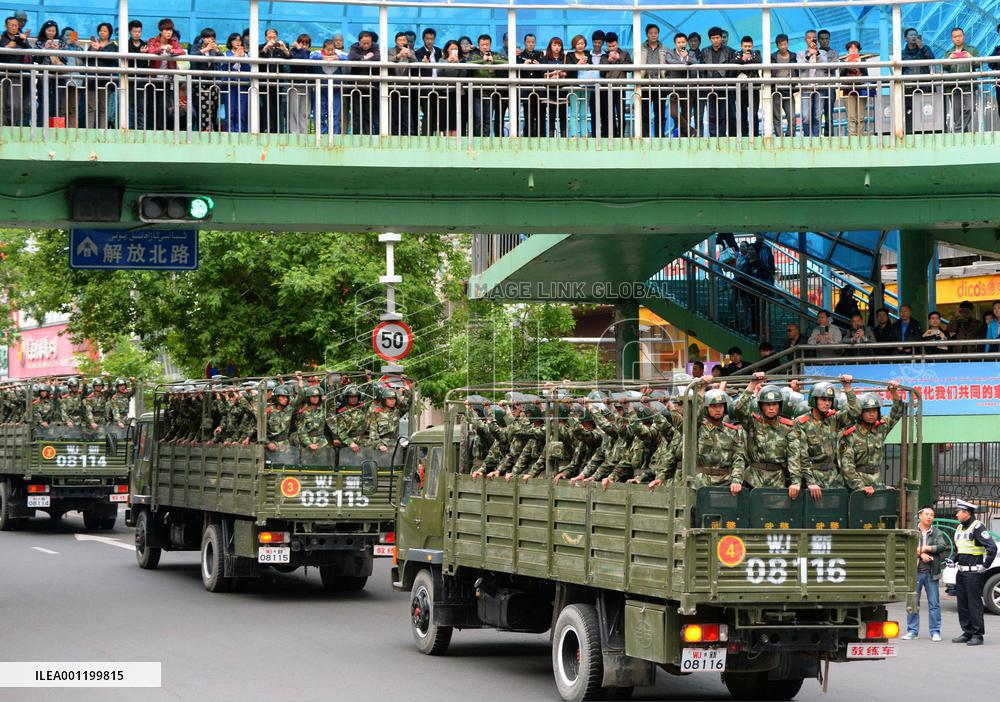 Photos from China's Urumqi