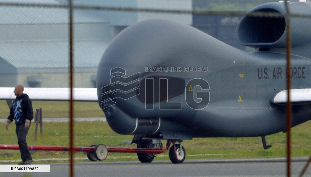 U.S. drone arrives at Misawa base for 1st deployment in Japan