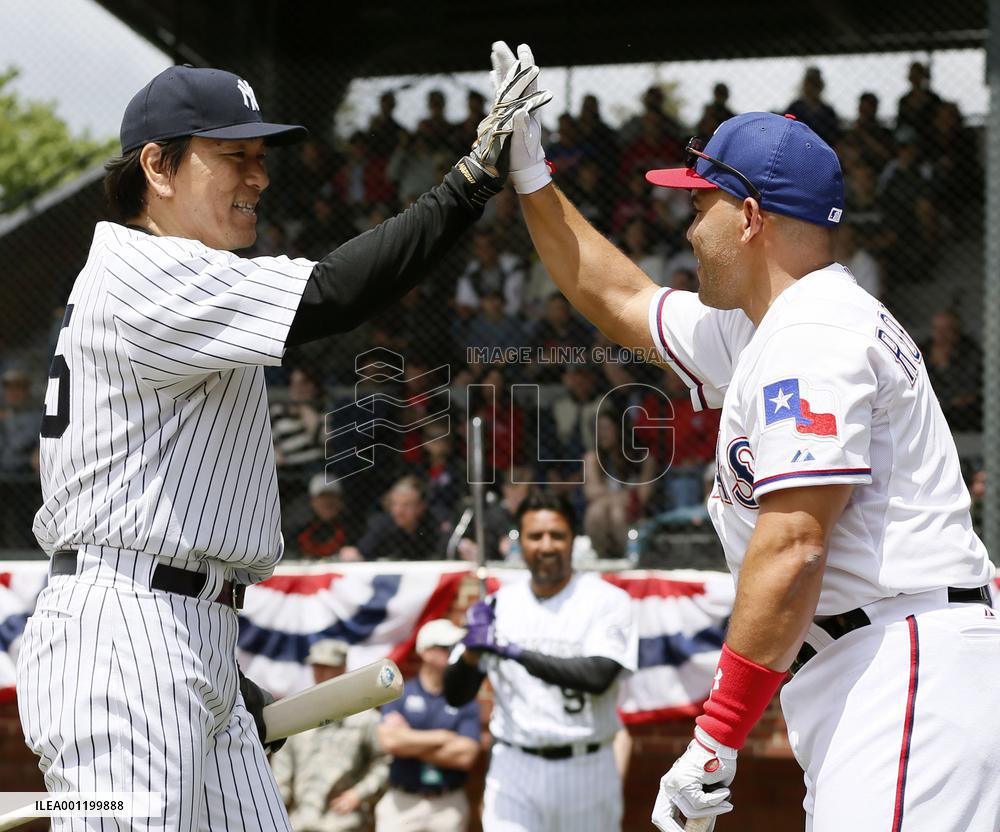 Matsui hits 2 homers in Hall of Fame Home Run Derby