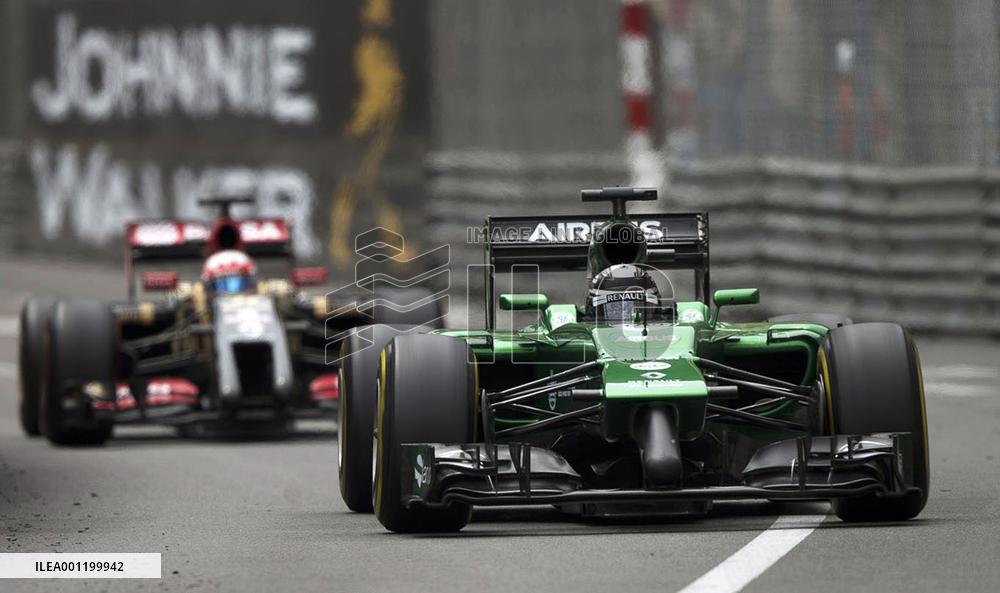 Japan's Kobayashi finishes 13th in F1 Monaco Grand Prix