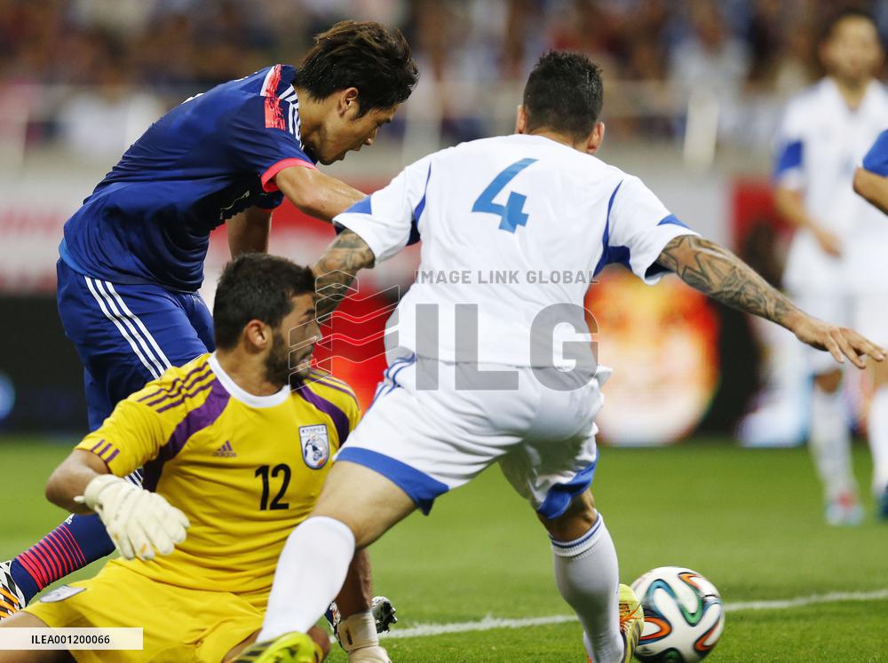 Japan beat Cyprus in int'l friendly