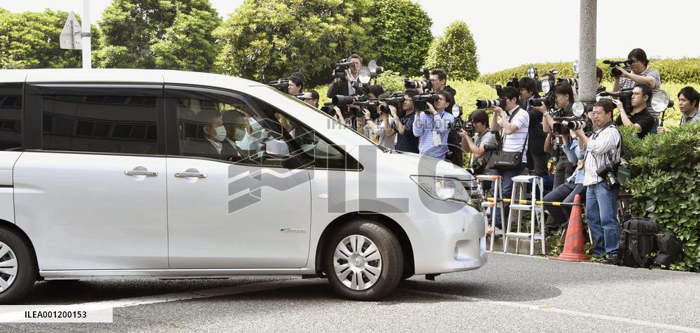 Aska being taken to prosecutors