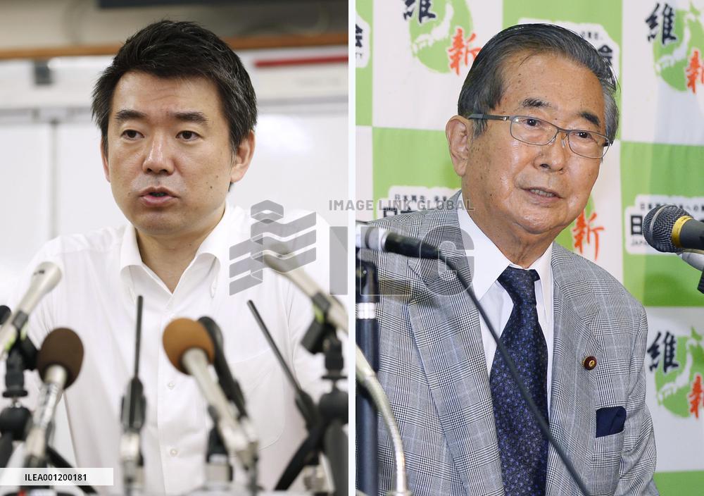 Japan Restoration Party to split up