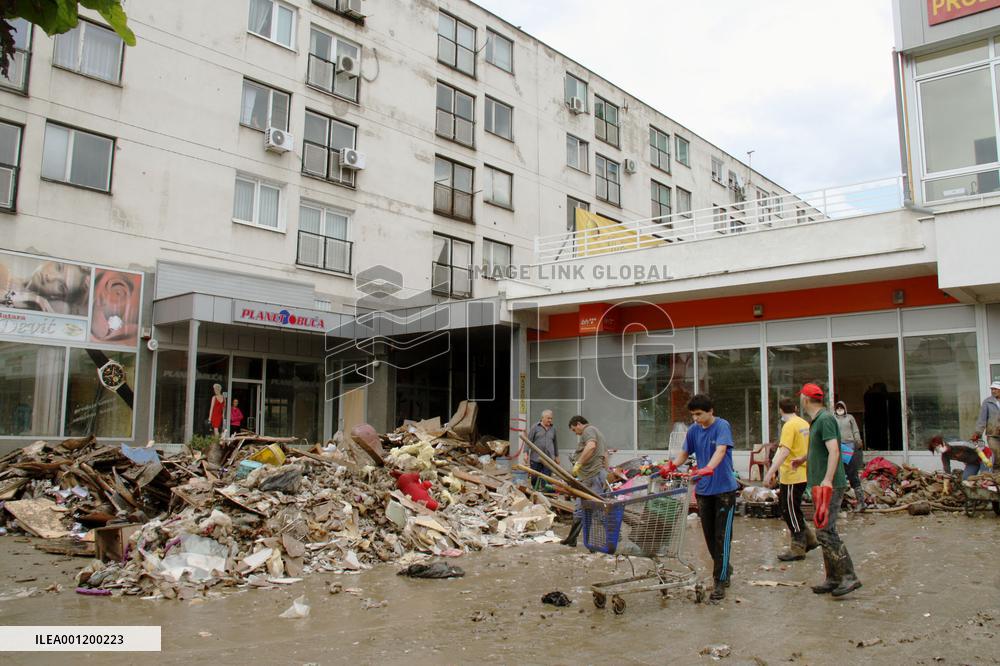 Flooding in Bosnia