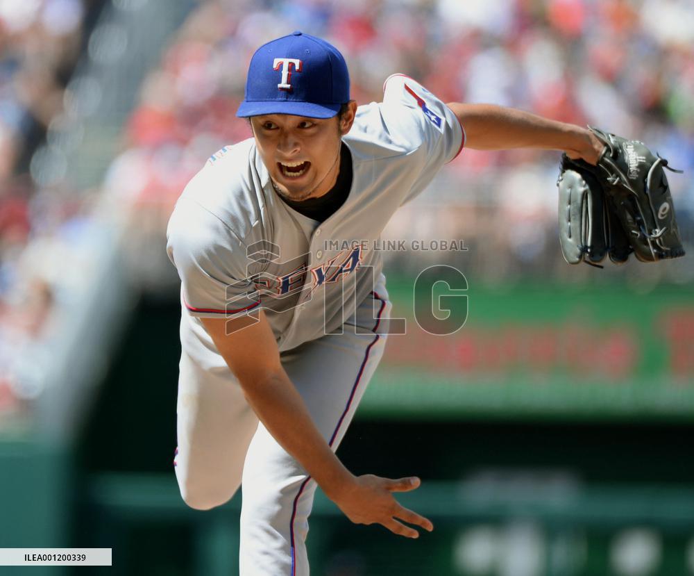 Darvish in Rangers' victory against Nationals