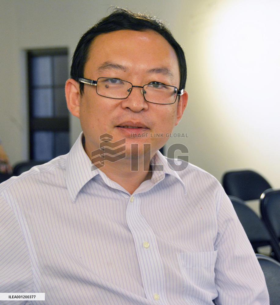 Dissident Chinese author Yu Jie interviewed