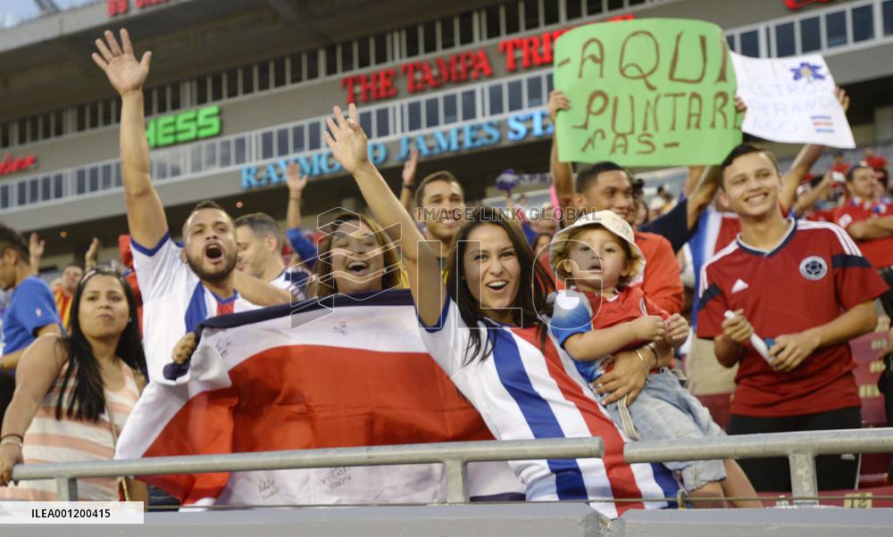 Japan vs. Costa Rica in soccer friendly