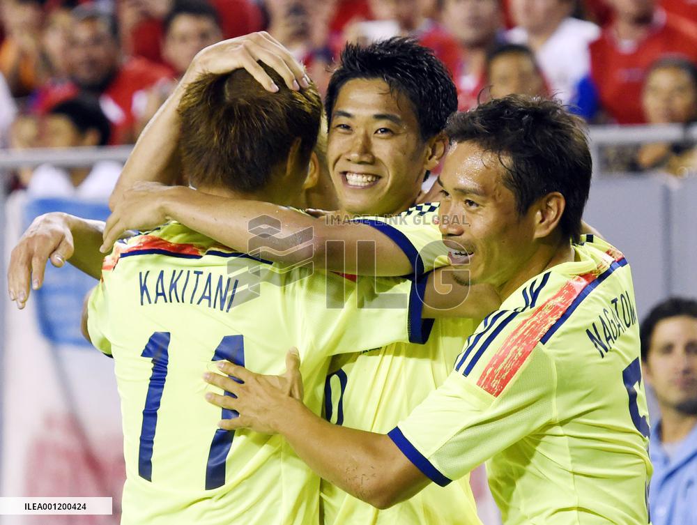 Japan vs. Costa Rica in soccer friendly