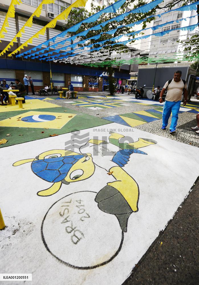 Rio de Janeiro ahead of World Cup finals