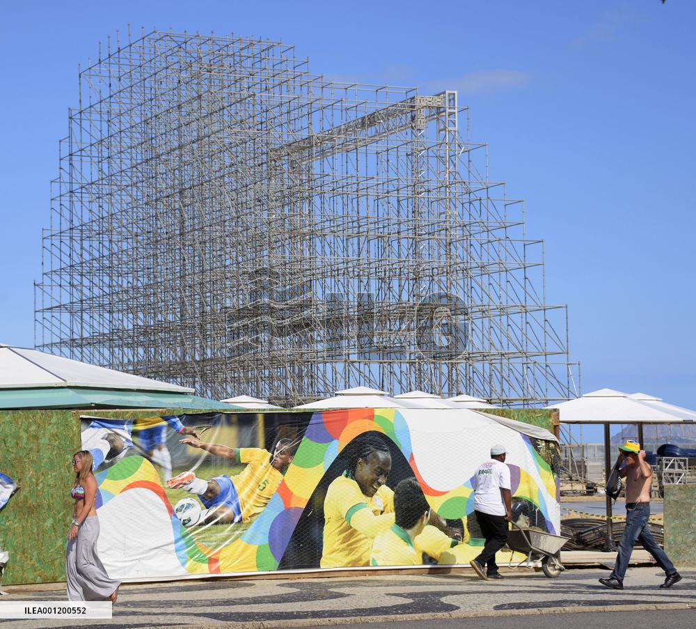 Rio de Janeiro ahead of World Cup finals