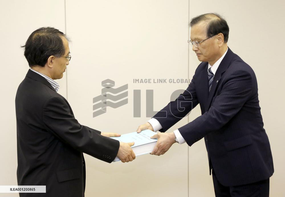 Tohoku Electric files for safety review to allow reactor resumption