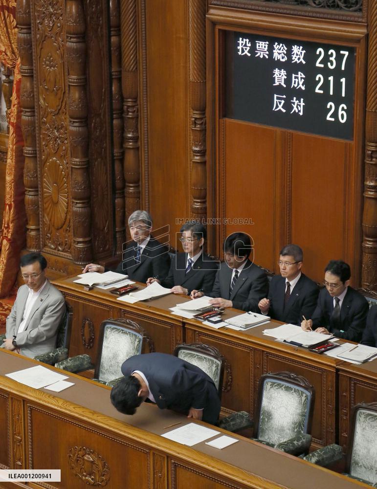 Diet OKs bills to free up Japan's retail electricity market