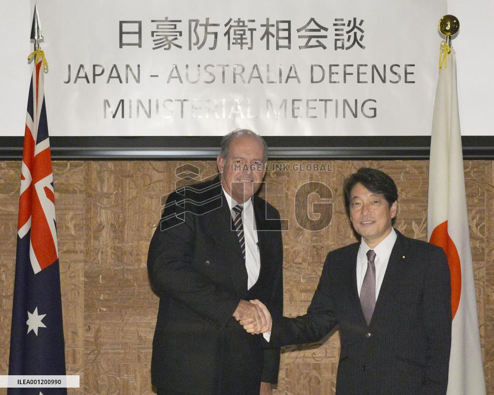 Japan, Australia defense ministers meet in Tokyo
