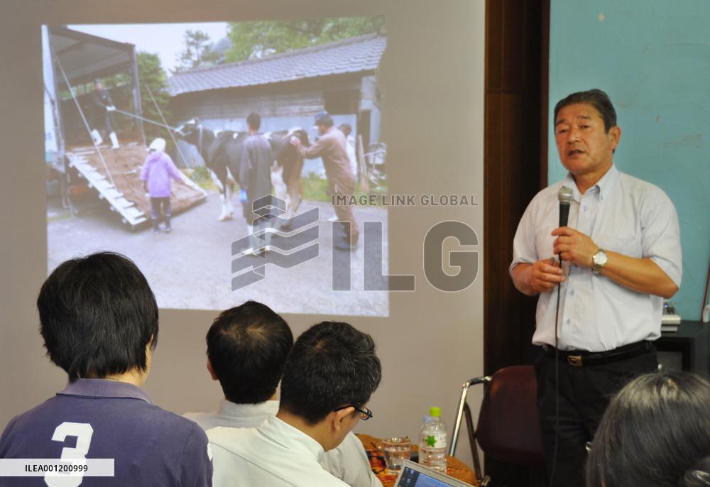 Ex-dairy farmer reports Fukushima disaster aftermath