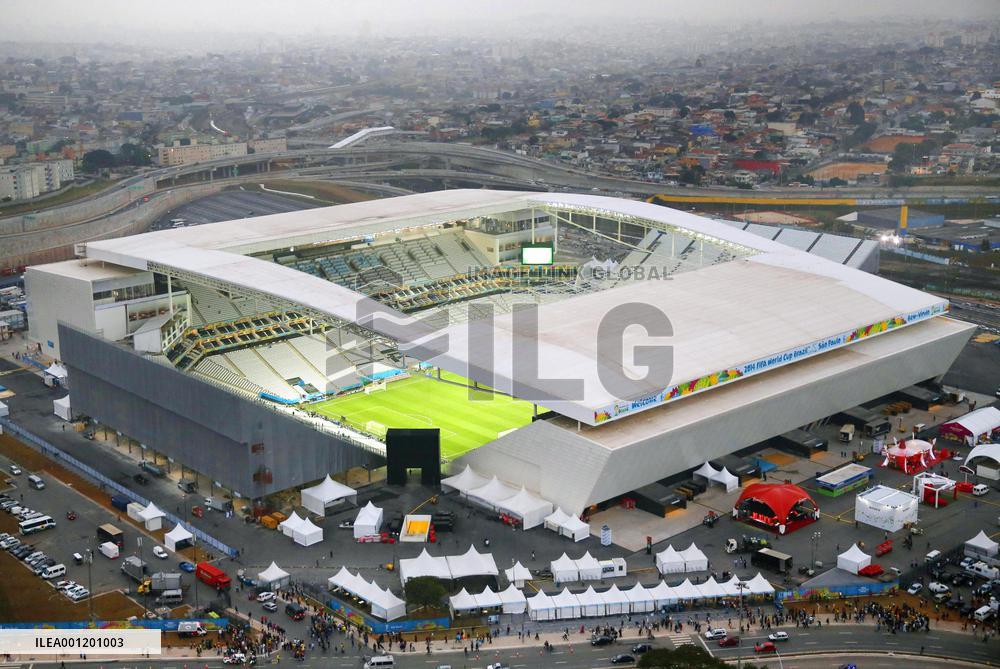 A day before World Cup opening