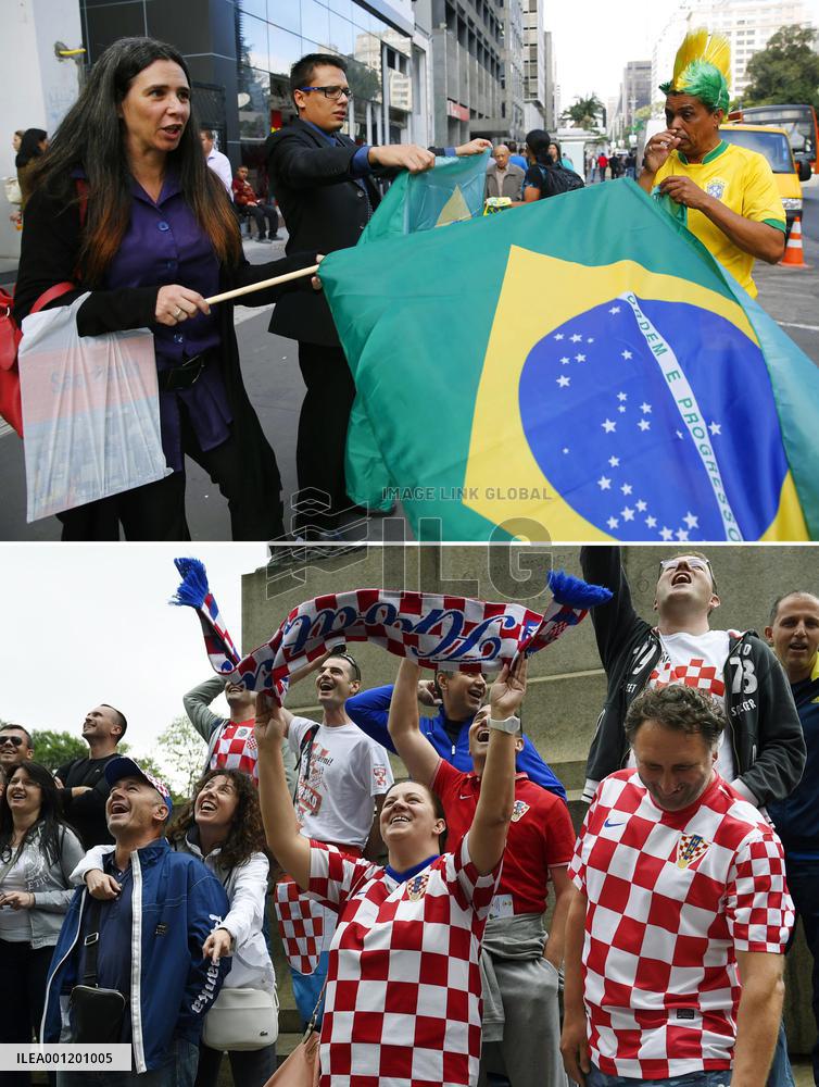 A day before World Cup opening