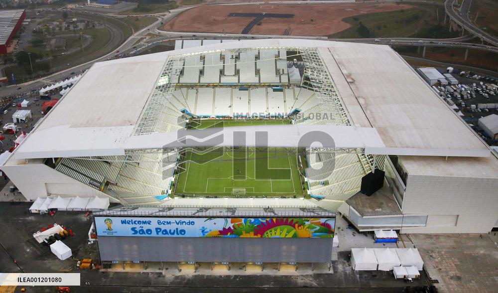 Sao Paulo stadium ready for opening of World Cup