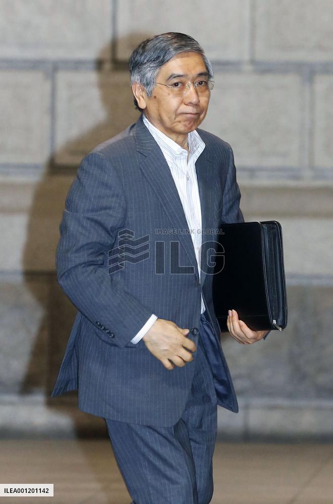 BOJ chief Kuroda