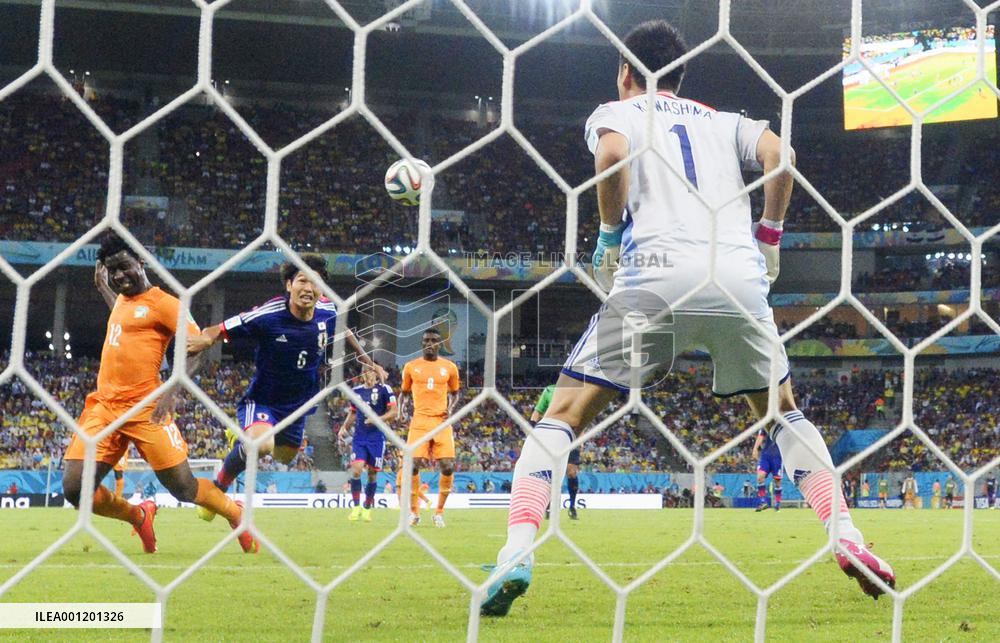 Bony's equaliser in Japan-Ivory Coast