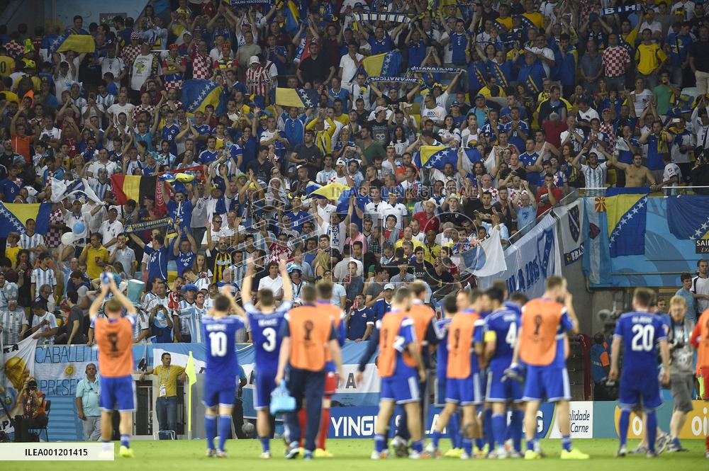 Fans give big cheer for Bosnia-Herzegovina