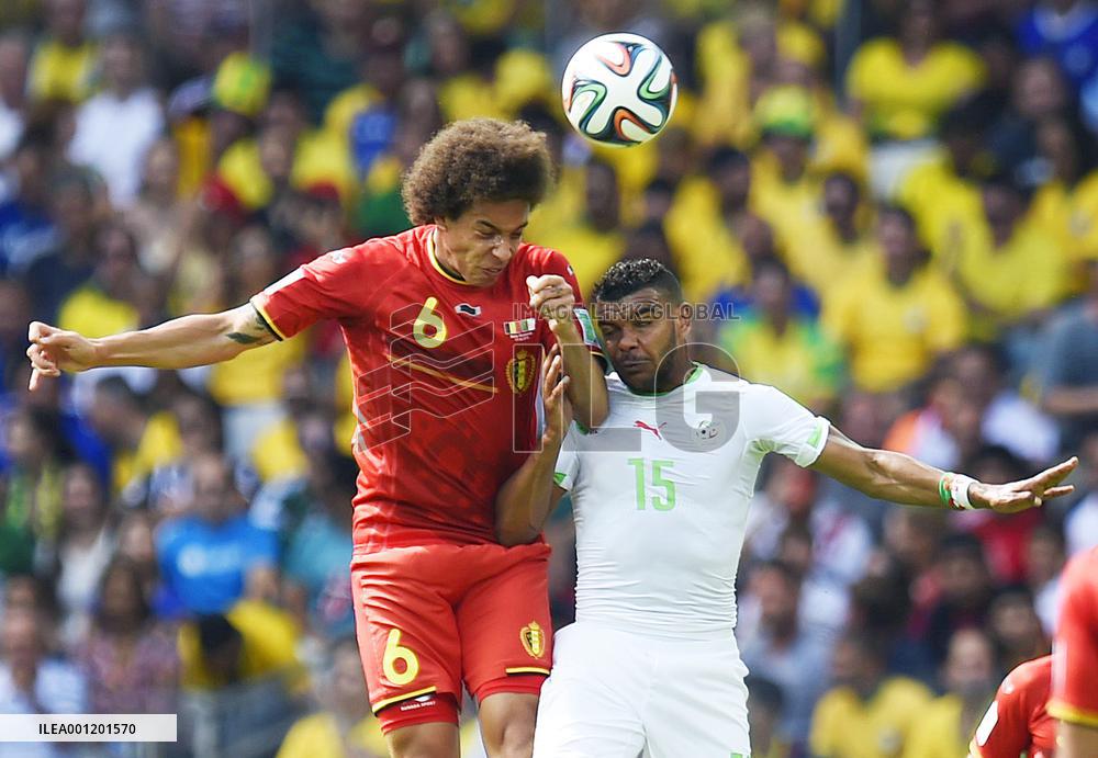 Belgium beat Algeria 2-1