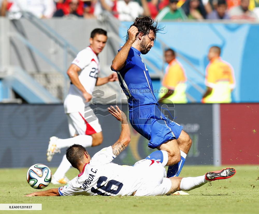 Costa Rica beat Italy to move to World Cup knockout stage