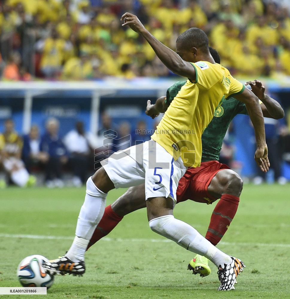 Brazil beat Cameroon 4-1 in World Cup Group A