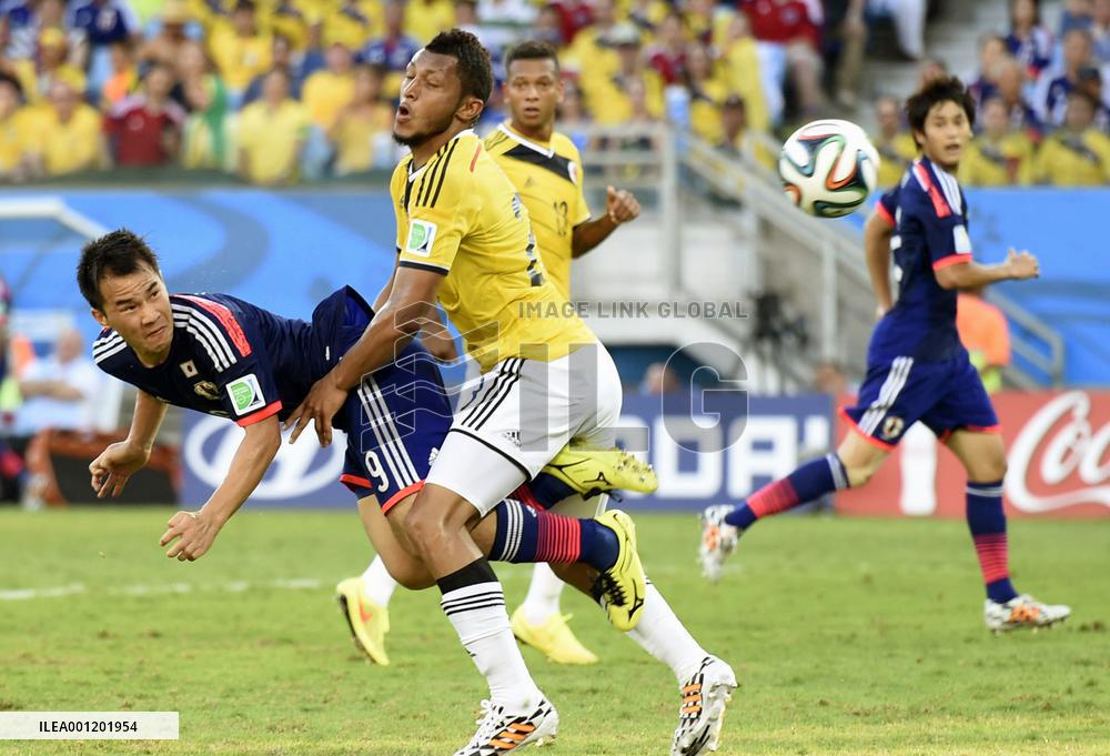 Japan crash out of World Cup after 4-1 hammering by Colombia