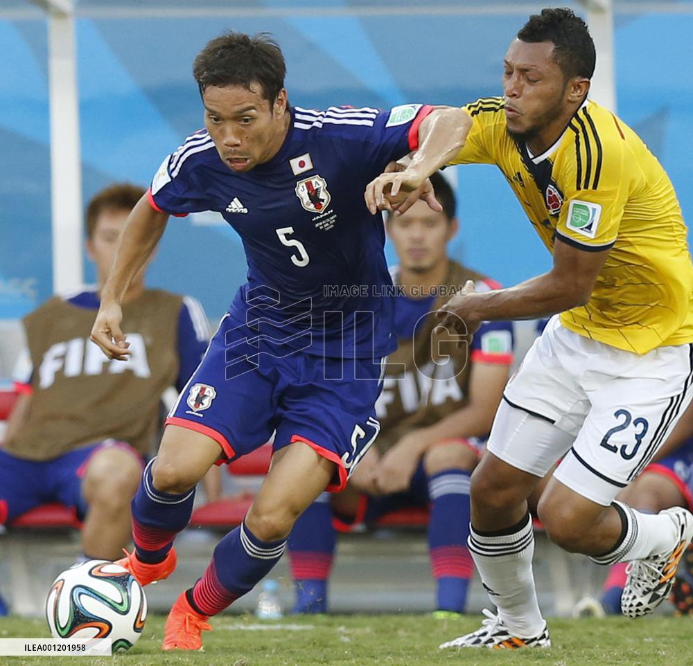 Japan crash out of World Cup after 4-1 hammering by Colombia