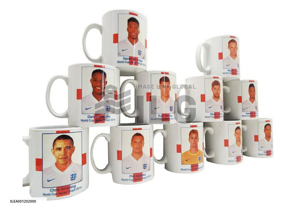 President Obama joins England's football team cups