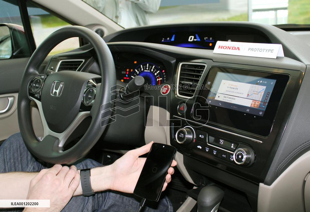 Honda's prototype car compatible with Google software