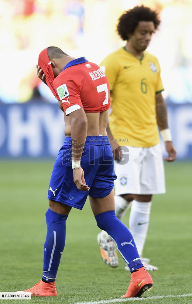 Brazil edge Chile 3-2 on penalties