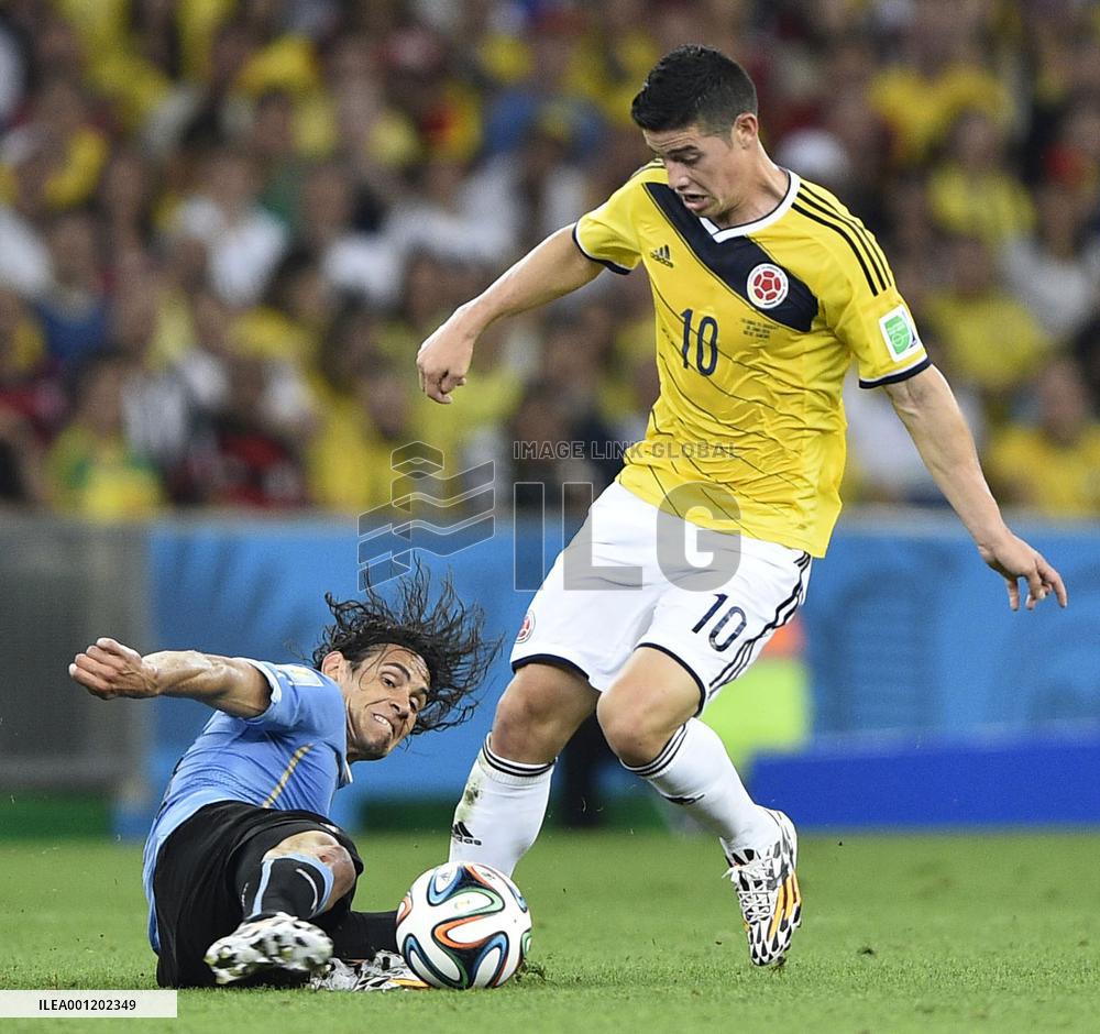 Colombia beat Uruguay 2-0